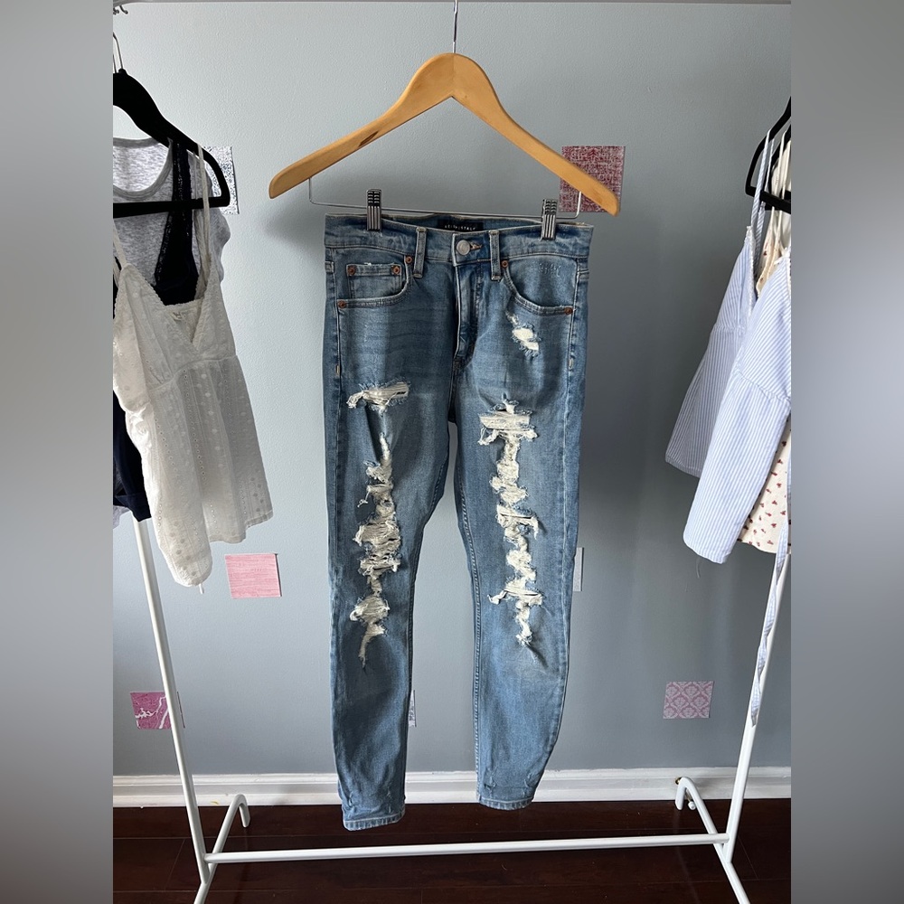 Aeropostale ripped jeans